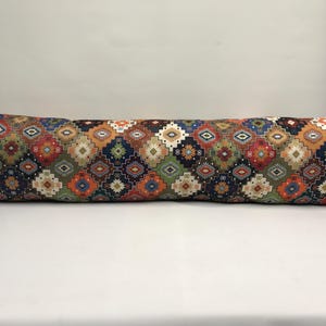 Extra Long Lumbar Pillow Cover, 12x48 Bed sofa Boho Decor Farmhouse