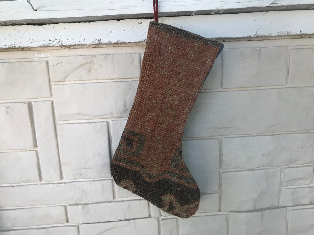 Christmas Stockings Turkish Rug Stocking Vintage Christmas Stockings
