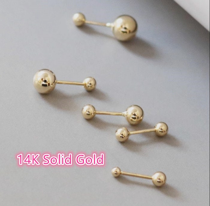 14k Solid Gold Replacement Screw Backings – Tilo Jewelry®