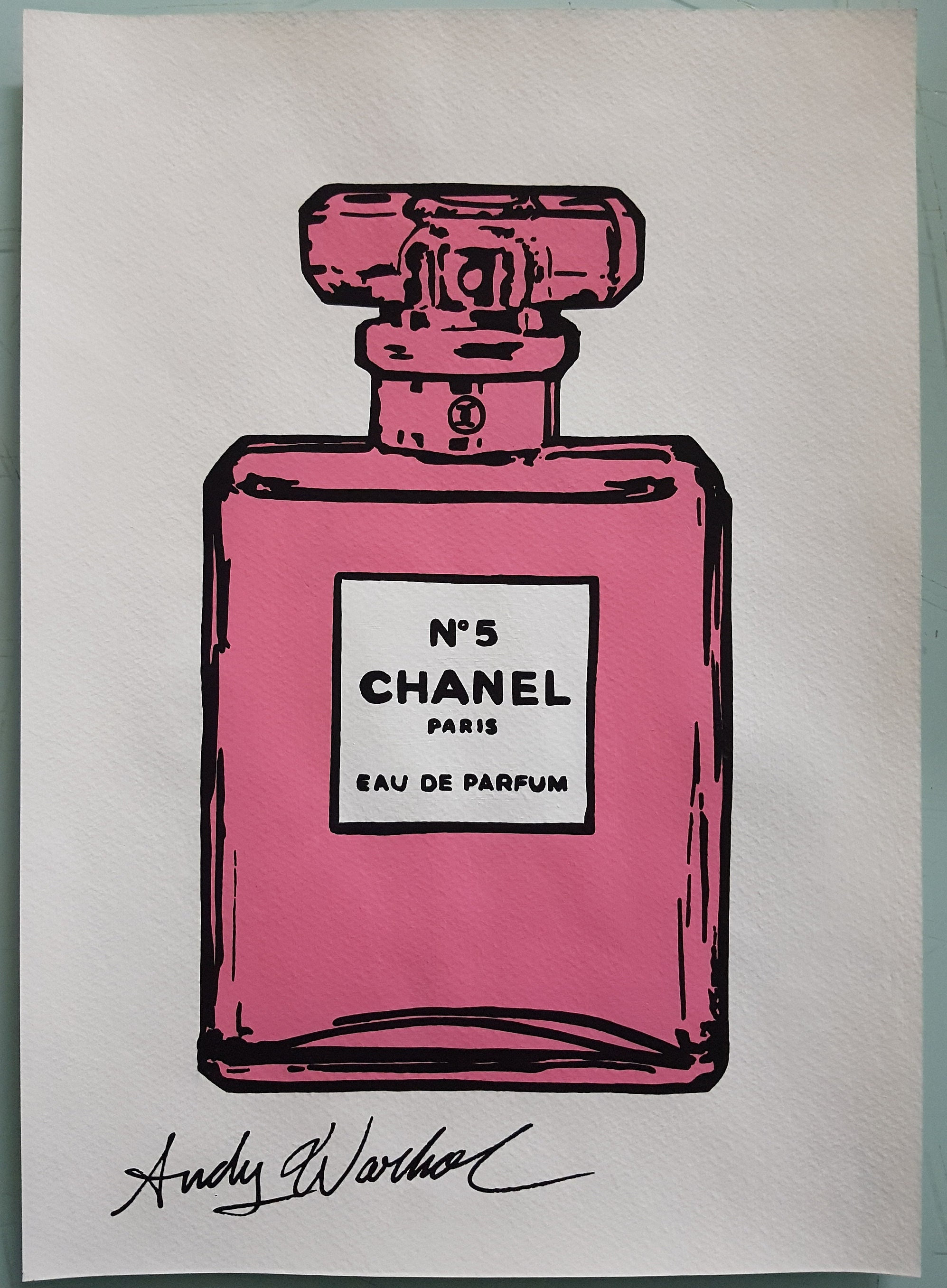 Chanel Andy Warhol - Etsy Canada