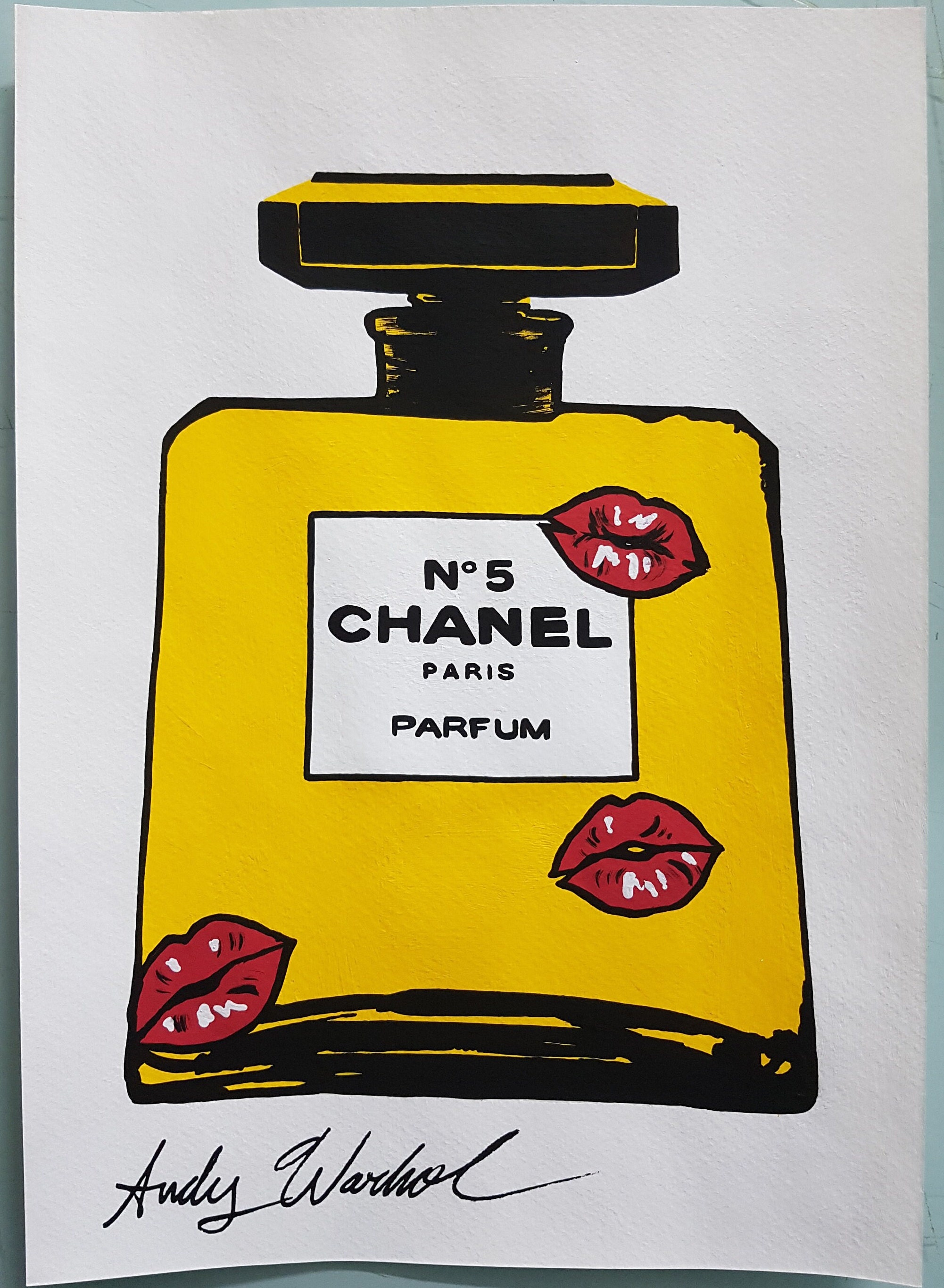 シャネル　パルファム　アンディウォーホル No.5 CHANEL / Andy Warhol ー NOISEKING ノイズキング