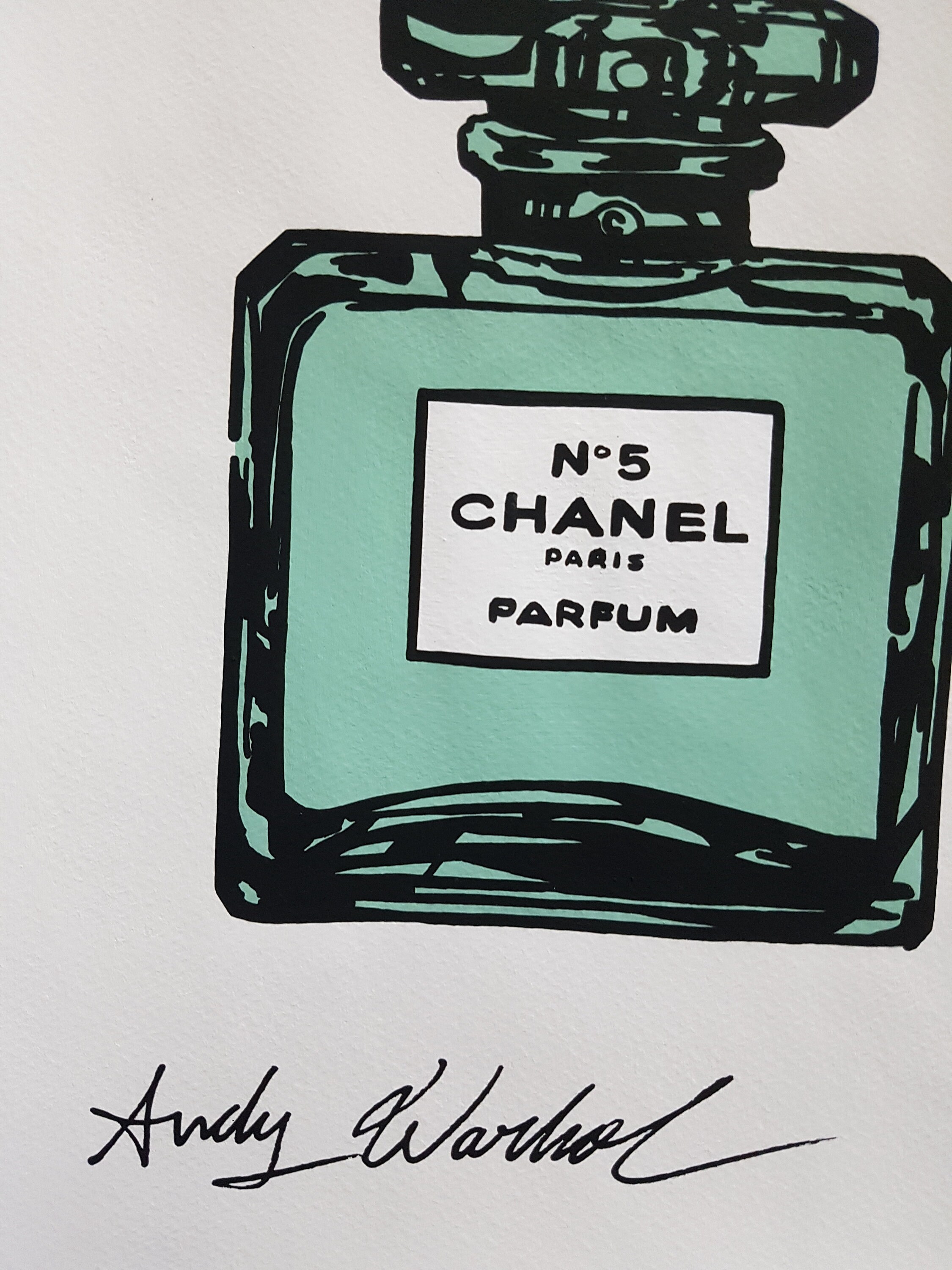 美品Chanel N5 Perfume - Green Andy Warhol