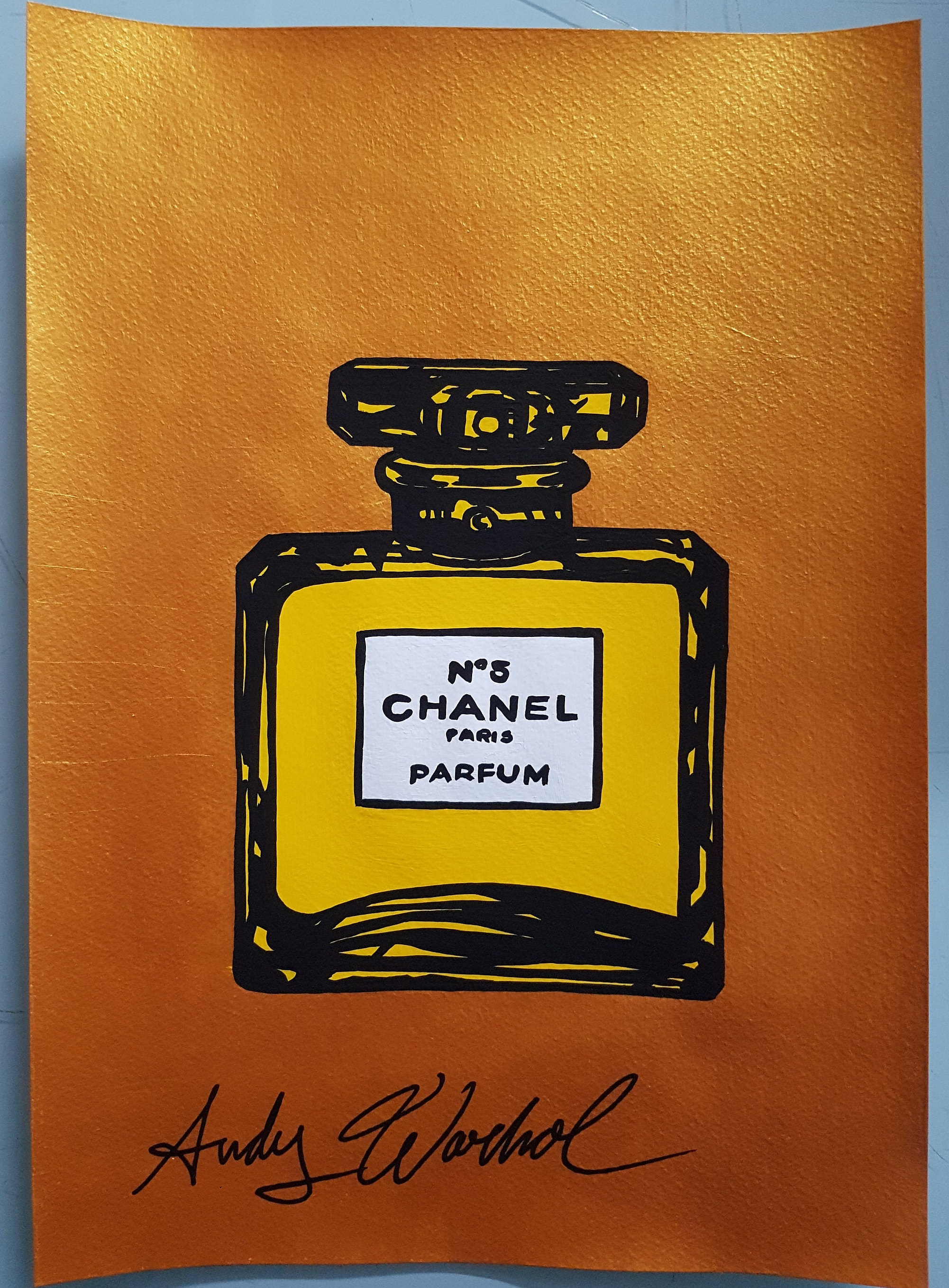 Andy Warhol Chanel No 5 - Etsy