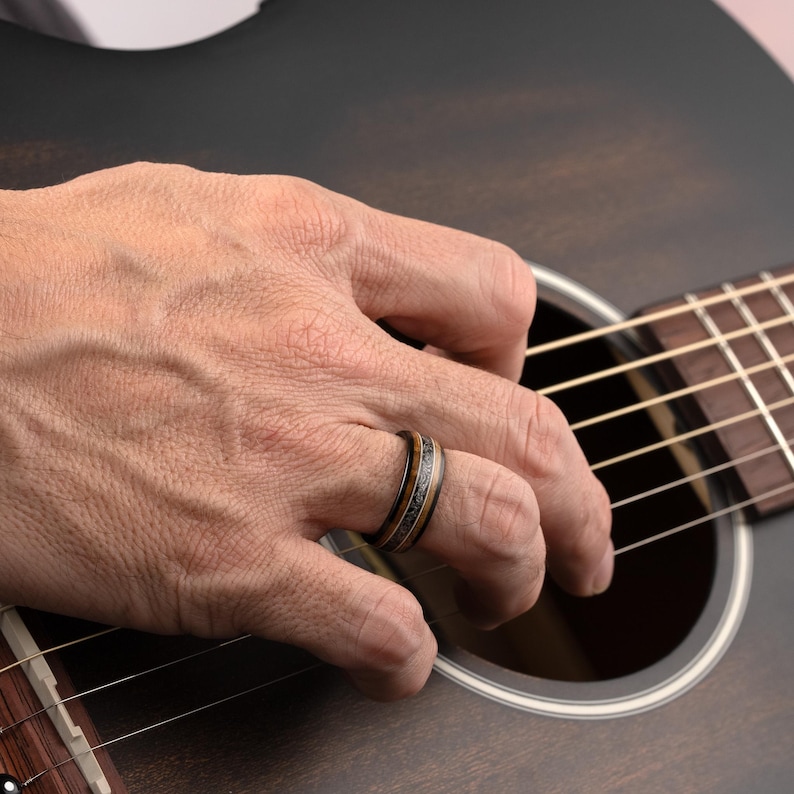 Guitar Ring while playing the guitar