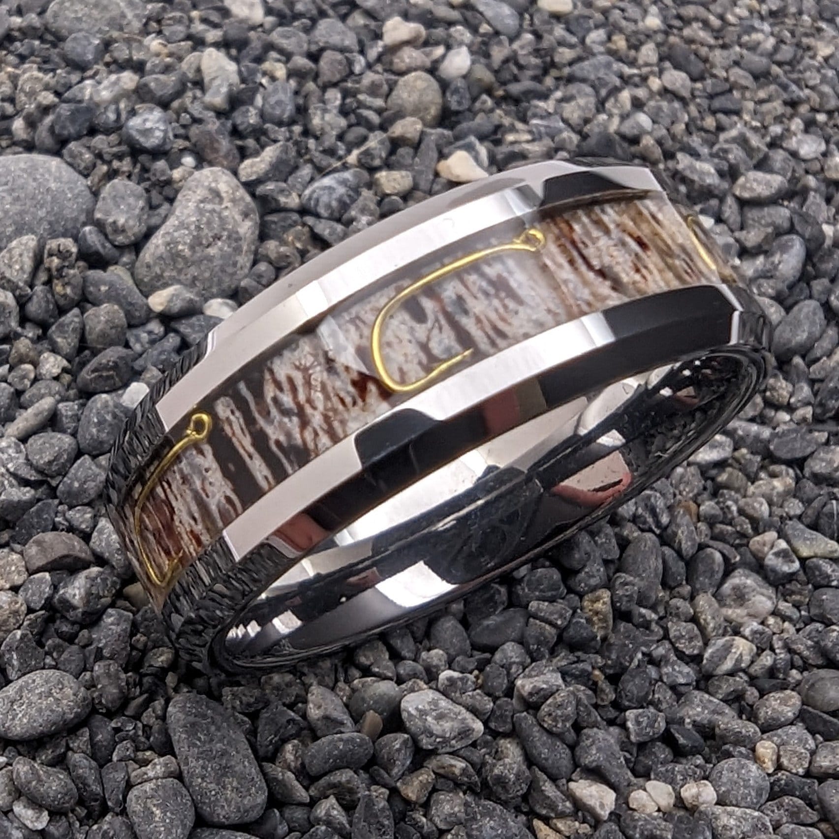 Fishing Wedding Band -  Canada