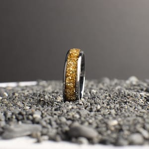 Citrine Promise Ring