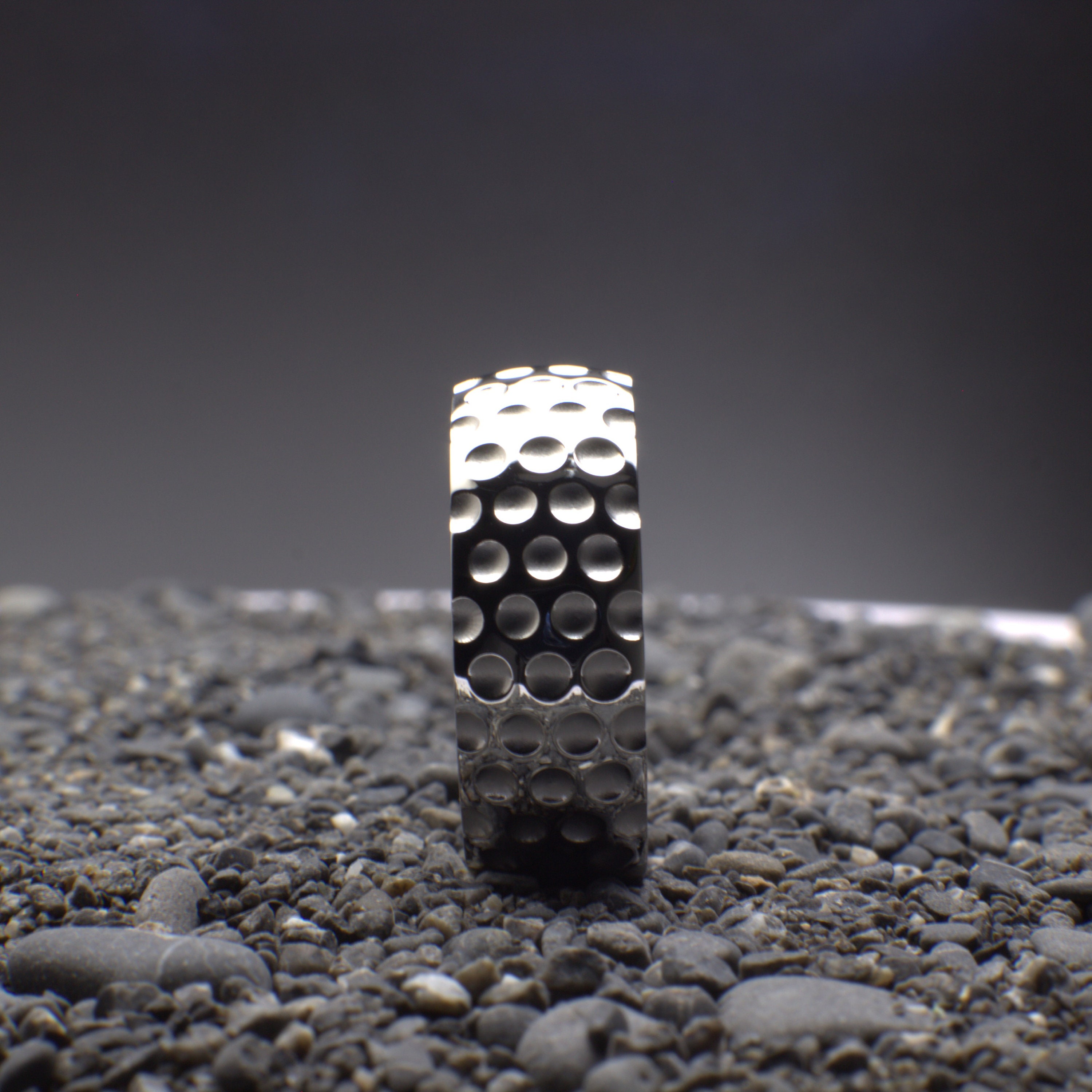 Golf ball wedding band outlet