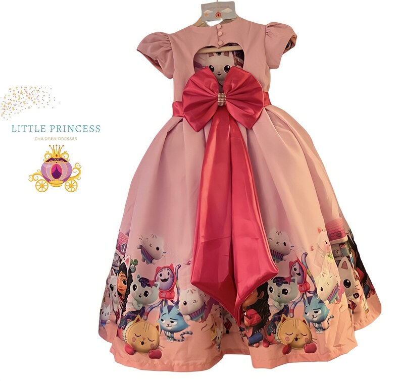 Gabbys Dollhouse Dress Gabbys Dollhouse Toddler Dress Etsy