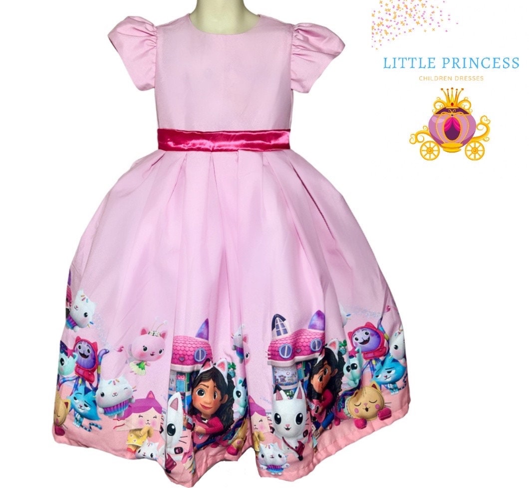 Gabbys Dollhouse Dress, Gabby’s Dollhouse Toddler Dress, Gabby’s