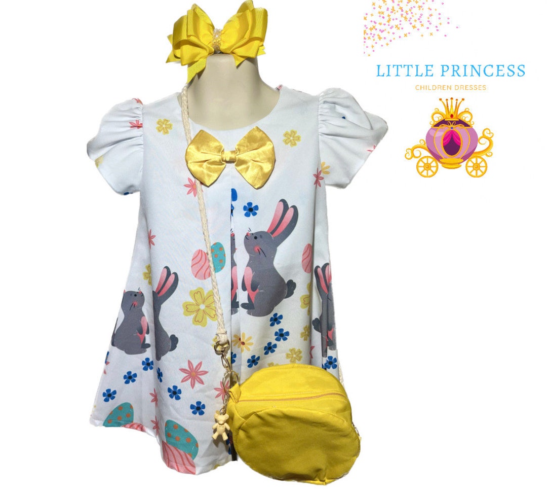 Easter Bunny Dress Easter Bunny Dresses Easter Dresses Etsy