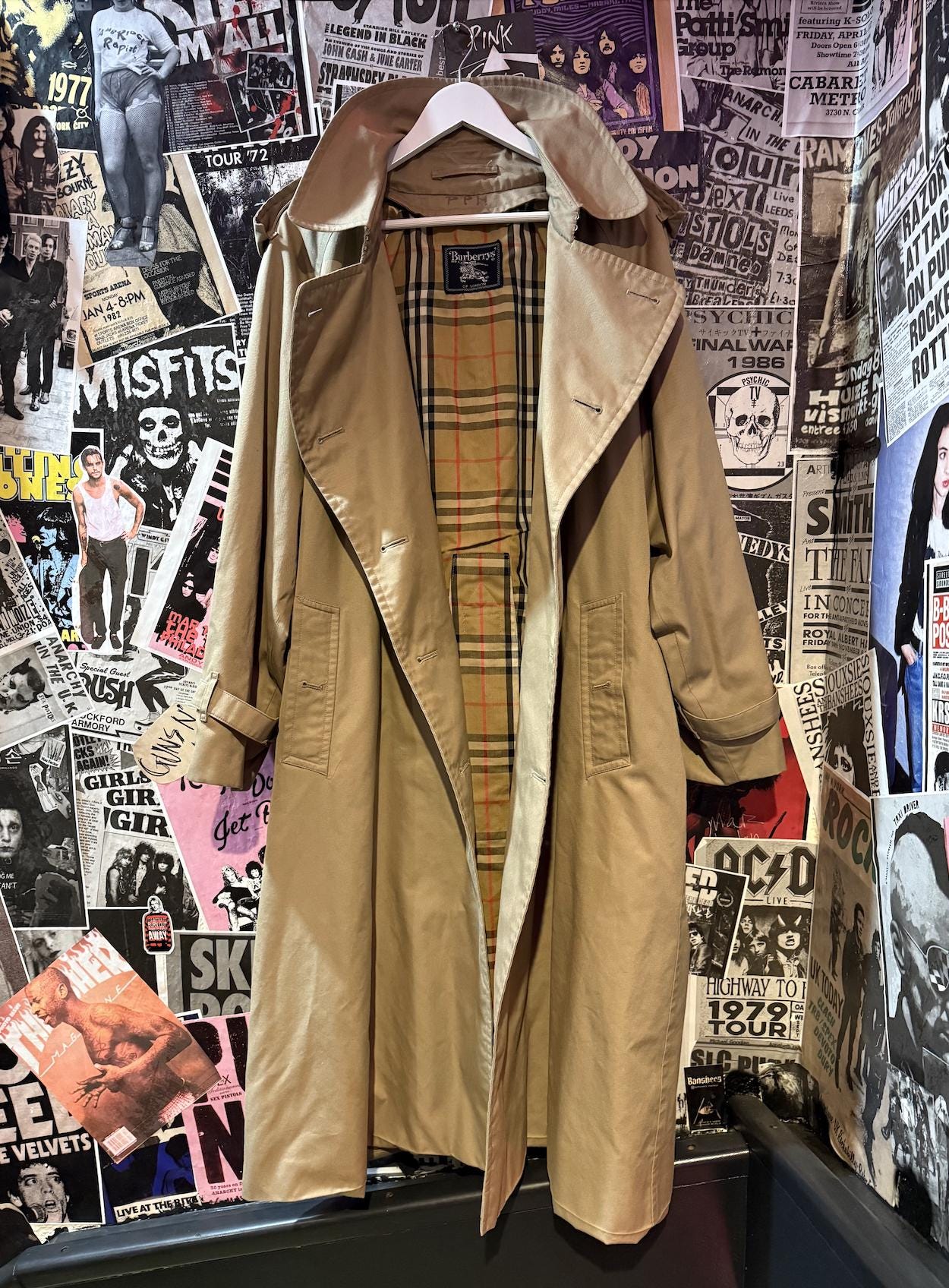 Vintage Burberry Men's Trench Coat - Etsy Canada