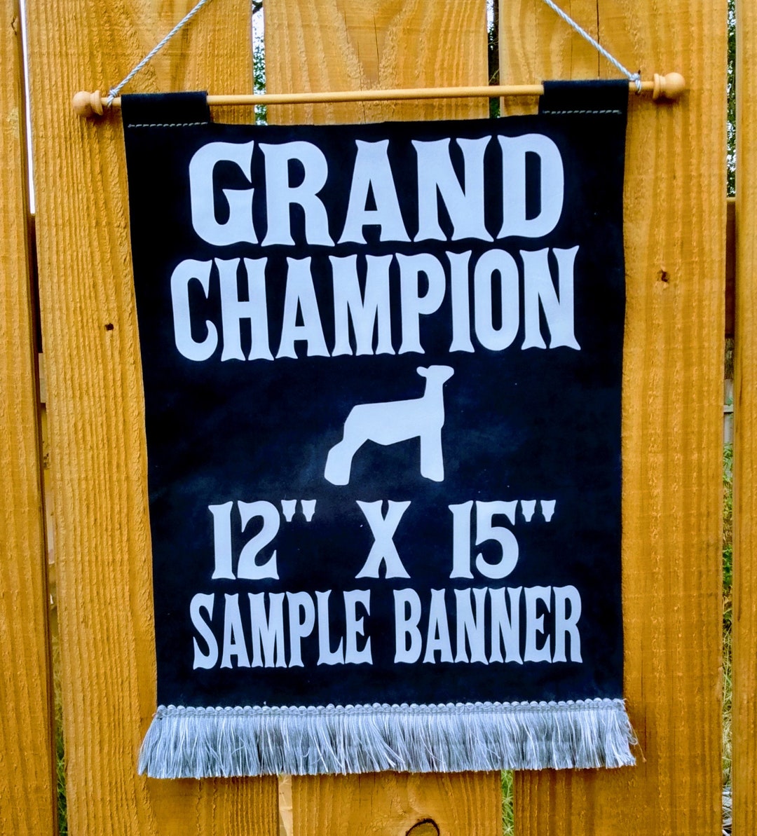 Livestock Show Award Banner Etsy