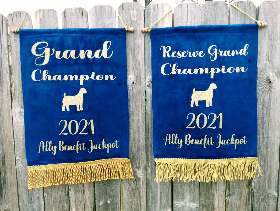 Livestock Show Award Banners Etsy