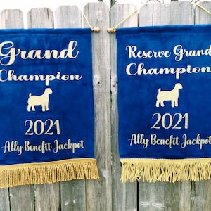 Livestock Show Award Banners