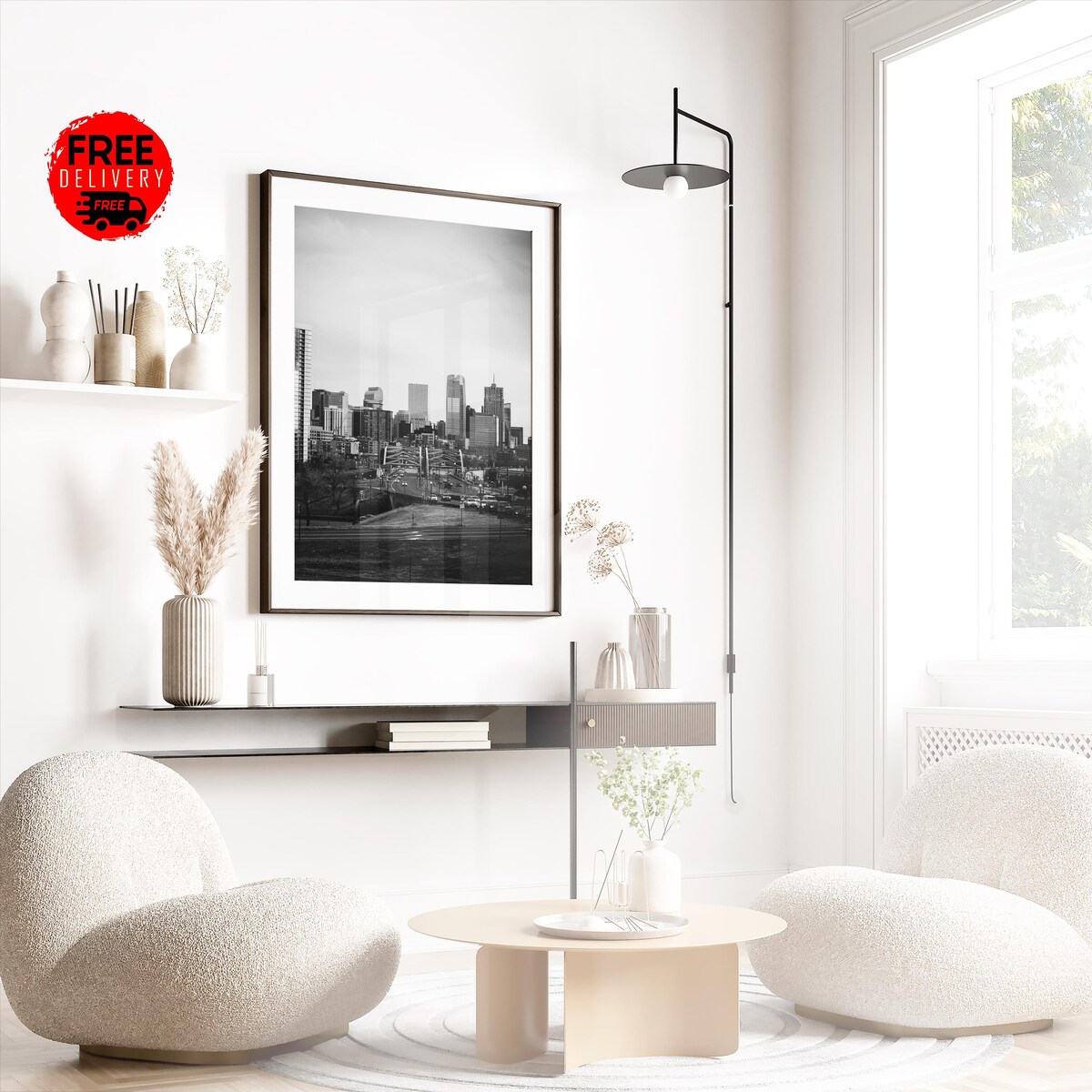 Denver Print Black and White Denver Poster Wall Art, Denver Photo Wall Decor, Denver Artwork Colorado, USA, Denver Gifts United States City - Etsy