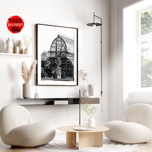 Lyon France Travel wall art Poster Print,Lyon Botanical Garden,Lyon Print,Travel Gifts,Travel Collection Prints,Gift Idea,Wall Decor