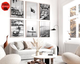 Bangladesh Wall Poster Art Prints Set of 6,Bangladesh Prints Black and White Downloadable Print Decor, Dhaka Travel Prints, Home and Office