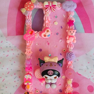 Kawaii Custom Decoden Phone Case iPhone Samsung image 4