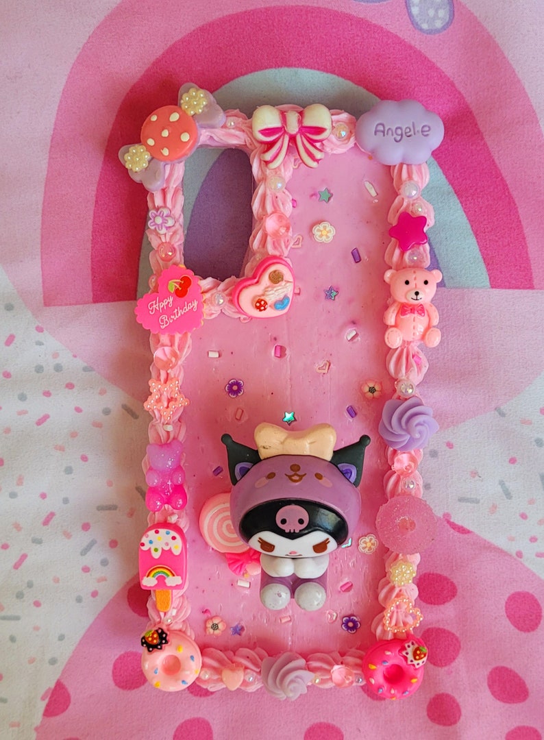 Kawaii Custom Decoden Phone Case iPhone Samsung image 4