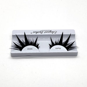 Pestañas de papel "Fantasy" para drag, cosplay y burlesque.