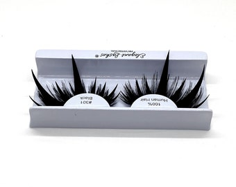 Paper Lashes "Neo-classic" for Drag, Cosplay, and Burlesque