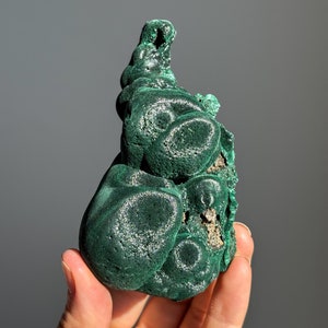 AAA Samt Botryoider Malachit: Katzenauge Kristall