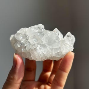 You Pick! Apophyllite Clusters /  Combined Apophyllite Zeolite Crystal Clusters from India / Small Cubic Apophyllite Crystal Cluster