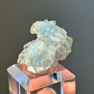 Rare Shattuckite Included Quartz Points from Tantara Mine, Kambove, Congo / Small Shattuckite and Quartz Mineral Cluster