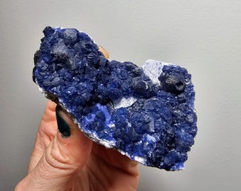 5 インチ モランディ フローライト、黄崗梁鉱山産、ケシケテン チー