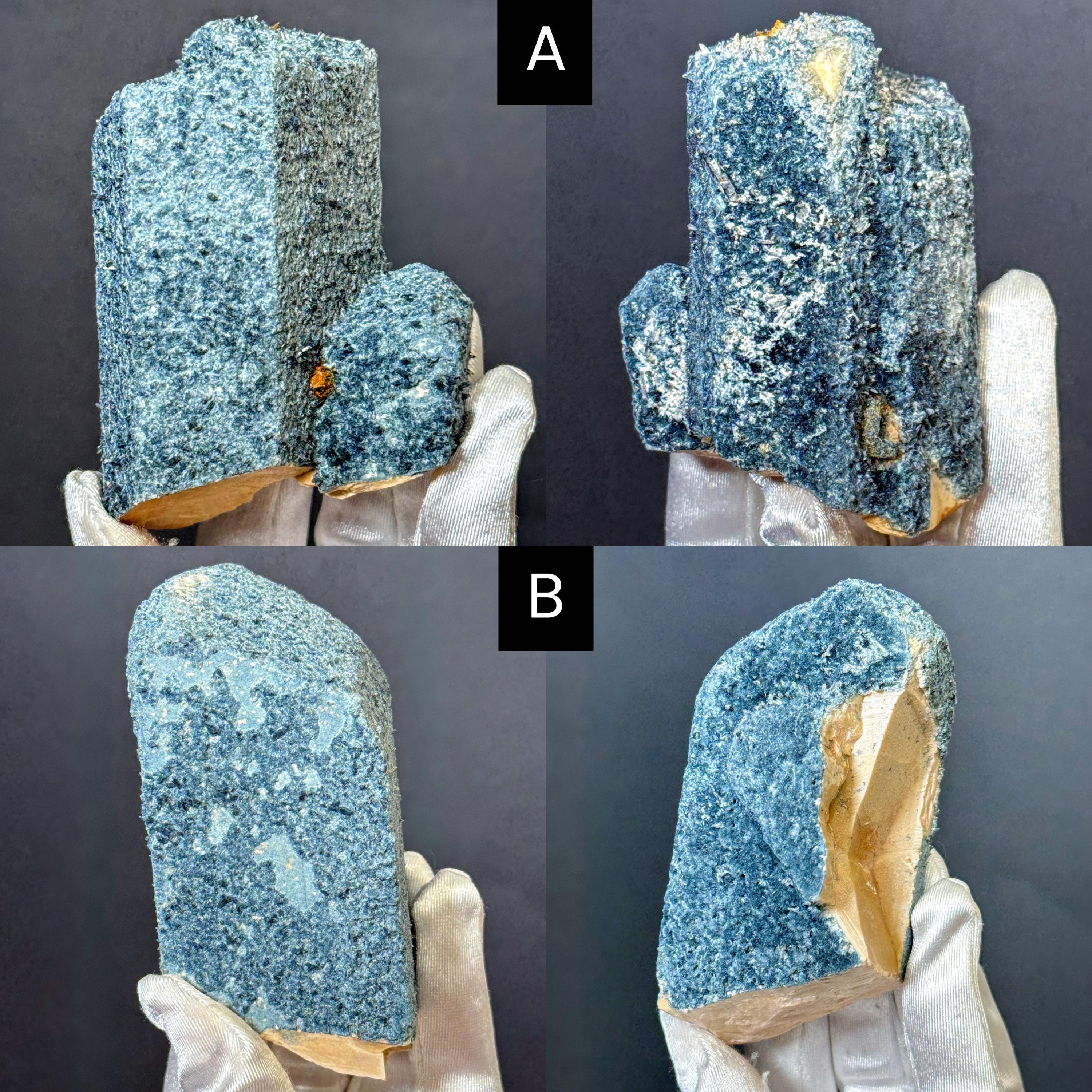 You Pick! Foitite Coated Feldspar Specimens From Erongo Mountains ...