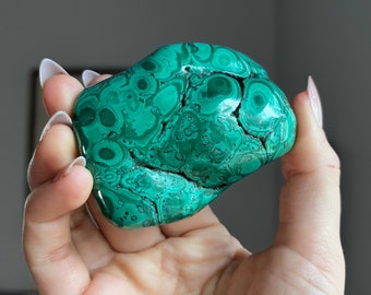 Bubbly Malachite Specimen / Personal Collection Release / High-Grade Malachite Crystal