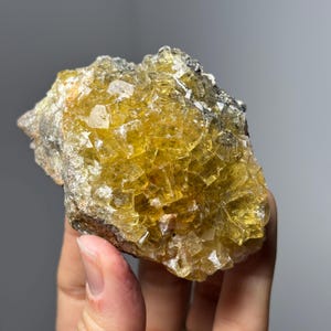 Chalcopyrite and Yellow Fluorite Cluster from Moscona Mine, Spain