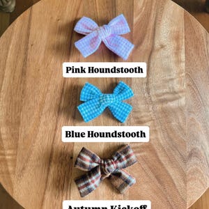 Football Hair Bows