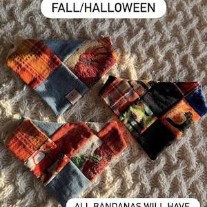 Medium fall/halloween patchwork