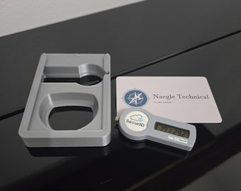 ID Badge, RSA token, HID Mini token holder ; Secure token holder