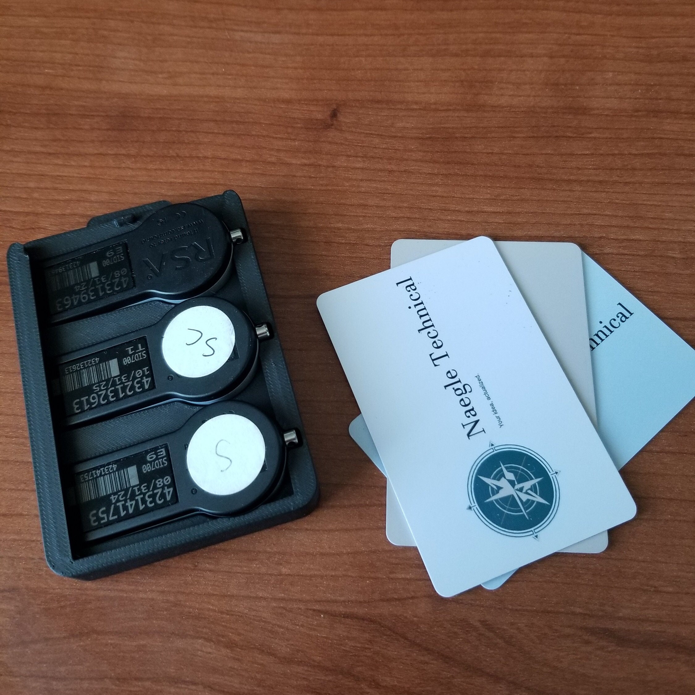 Triple ID Badge and Triple RSA Token Holder ; Secure Token Holder - Etsy