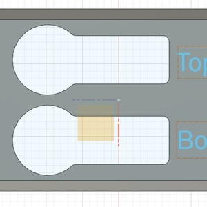 ID Badge and Dual RSA Token Holder Secure token holder Top and Bottom Text