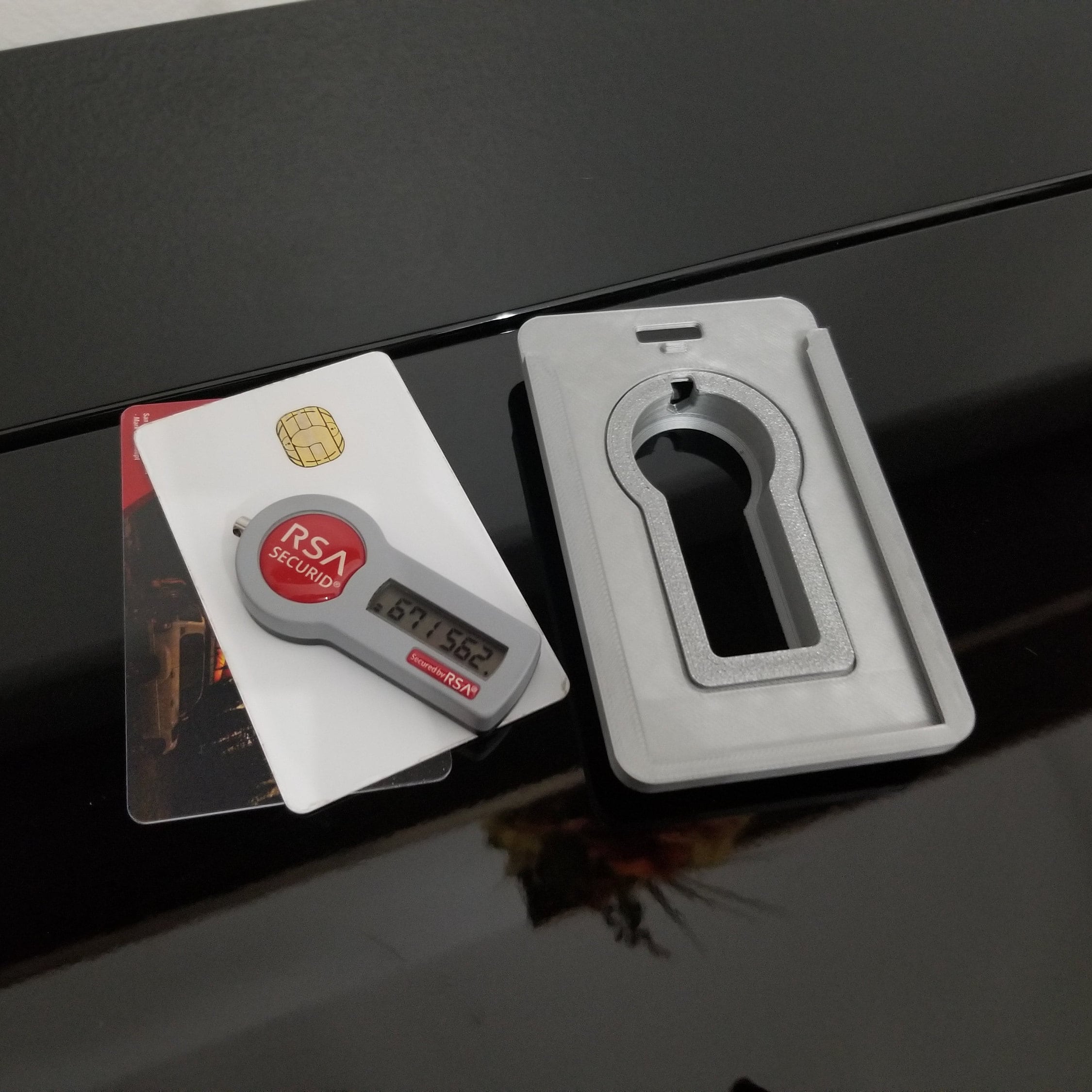 Custom Order 8x Dual ID Badge and Single RSA Token Holder Multiple ...