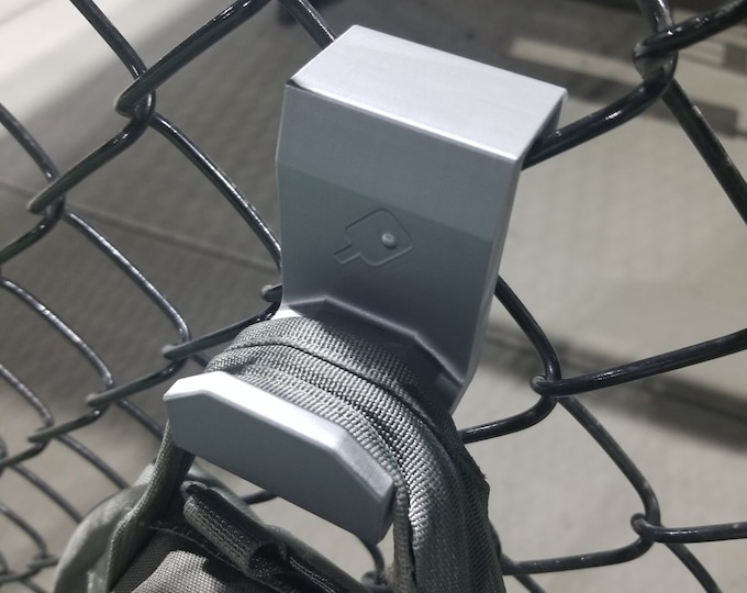 FenceMate - bag hook for chain link fence - pickleball hook - tennis hanger - fence hanger or hook - baseball fence hanger