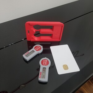 ID Badge and Dual RSA Token Holder Secure token holder image 2