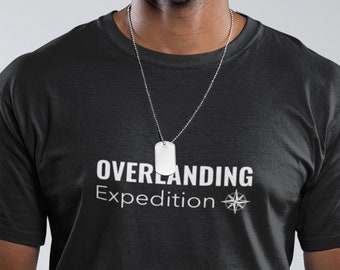 Camiseta unisex de algodón para expediciones terrestres, para acampadas y senderismo, para uso todoterreno, camisetas gráficas 4x4, camiseta Earth Roamer, camiseta Jeep, regalo