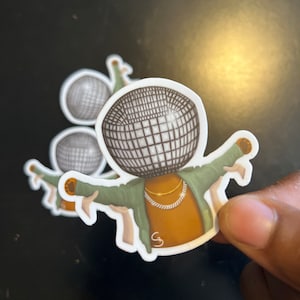 Kanye West Yeezus Bear CUSTOM Vinyl Water Resistant Sticker Dropout Bear Collectable Yeezy