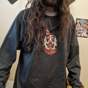 Laugh now Cry later Clown longsleeve