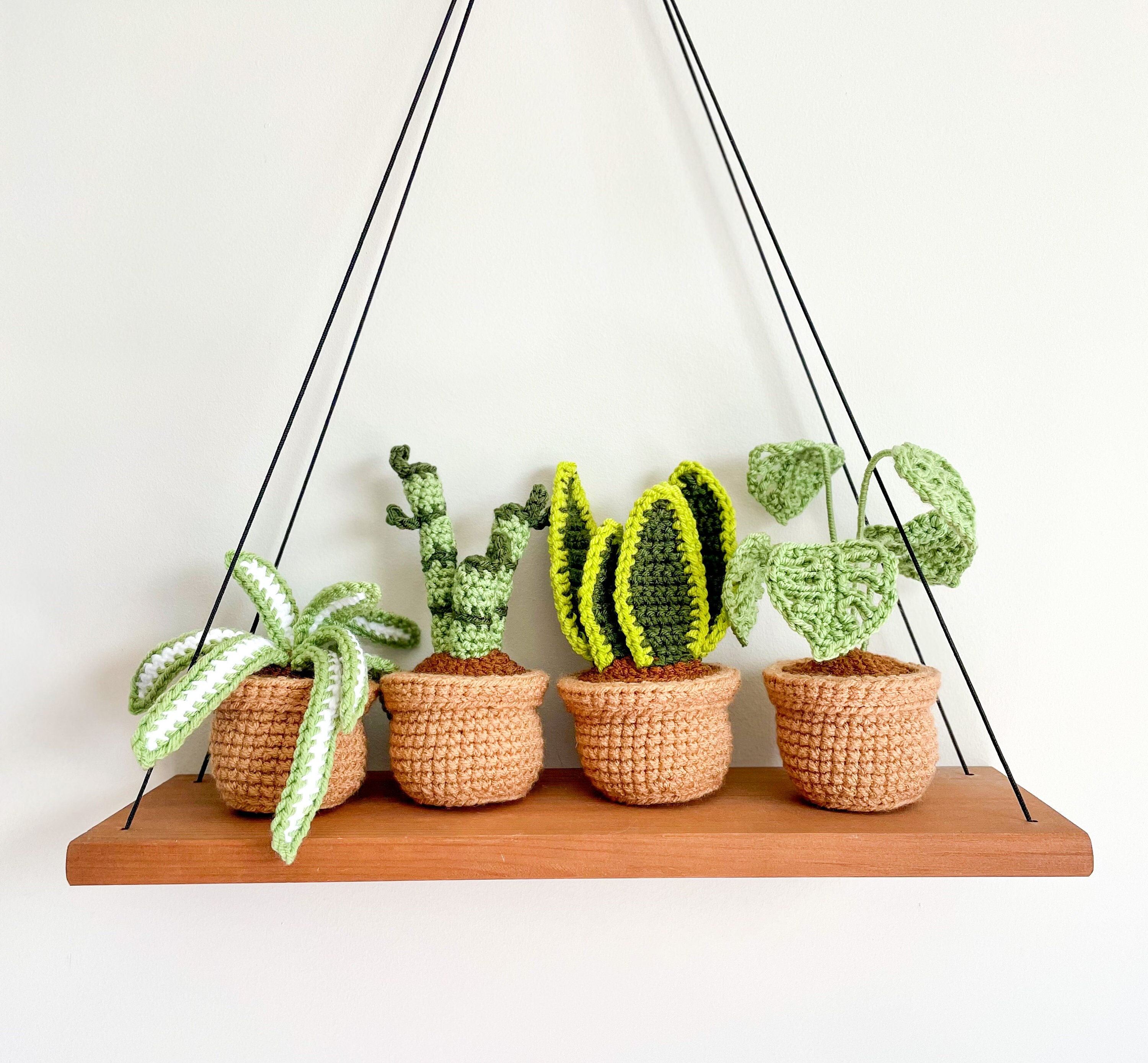 Crochet Mini House Plant Collection Pattern: Spider