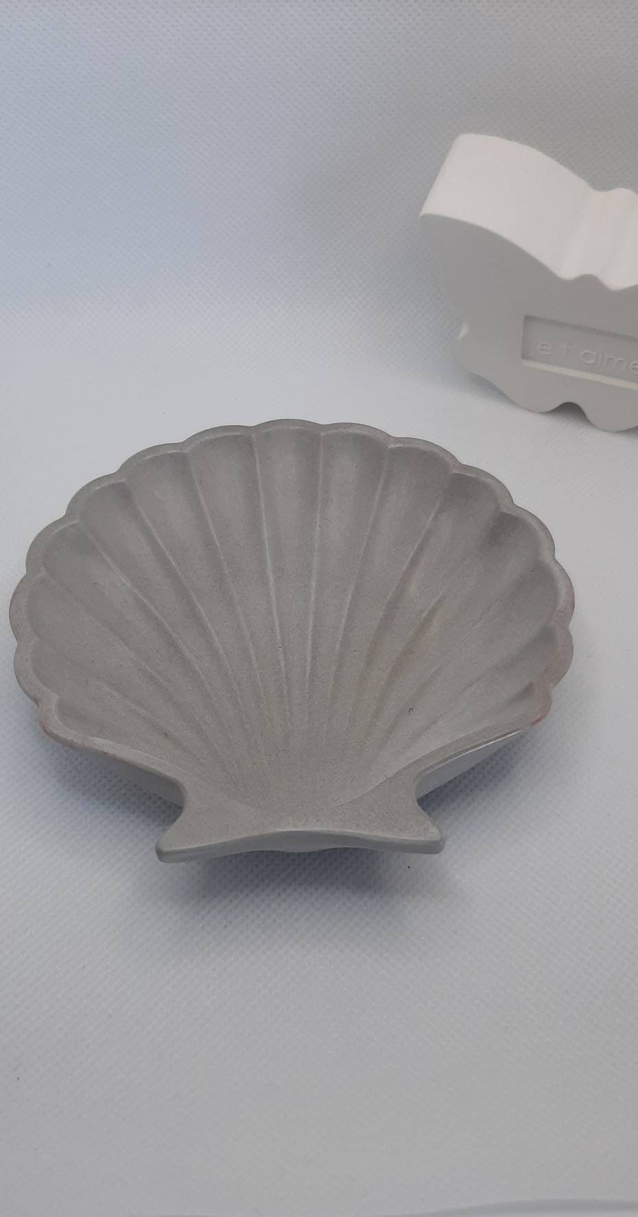 Coupelle Coquillage Gris Clair