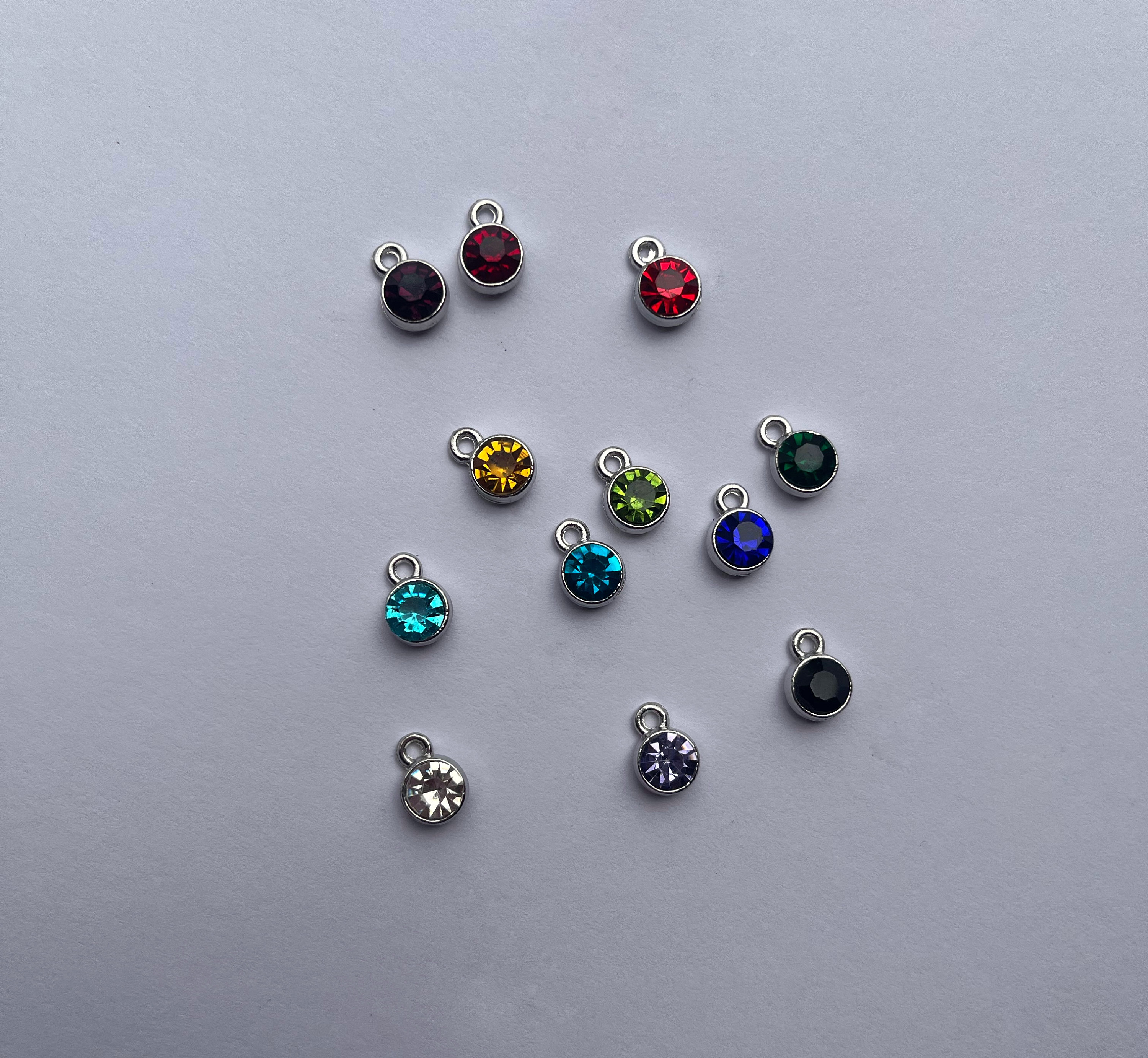 Scrabble Birthstone Necklace 