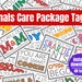 Finals Care Package Tags Printable Gift Tags for Students - Etsy