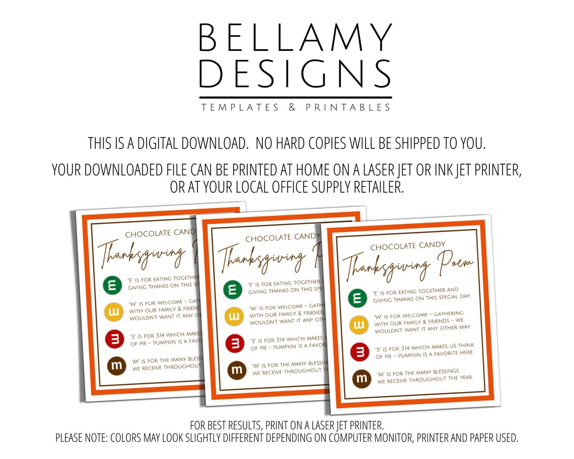 M And M Label Thanks Printable M And M Label Thanks Printable