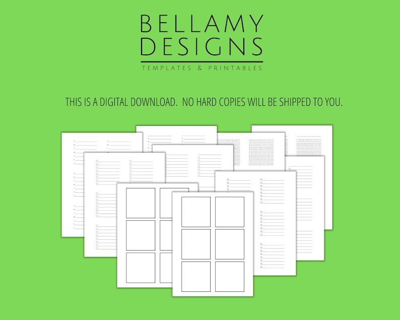 Custom Sticky Note Template, Sticky Notes Printable, Stick It Notes, Adhesive Peel and Stick Notes, Personalized Notes, Planner Printables image 11