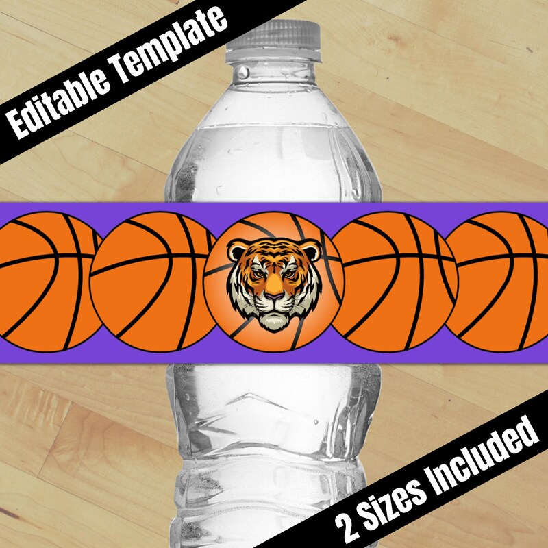 Basketball Water Bottle - Etsy